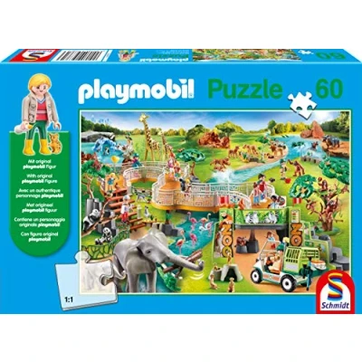 Abbildung von Playmobil: A Zoo Adventure Puzzle &amp; Play (60pc) mit Figur