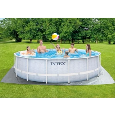 Abbildung von Intex Framepool &quot;CHEVRON PRISM PREMIUM&quot;, (Set, 5 tlg.), Ø 488 x 122 cm