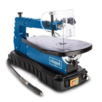 Abbildung von Scheppach Dekupiersäge &quot;DECO FLEX SL&quot;, 90W, 5501500 min 1, 50mm Schnitthöhe inkl. flexibler Welle