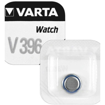 Abbildung von VARTA Knopfzelle Silberoxid Uhrenbatterie &quot;V396&quot; VARTA, 25mAh, 1,55V, 1er Blister