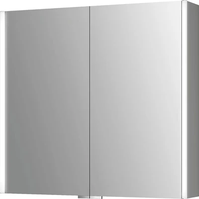 Abbildung von jokey Spiegelschrank &quot;StyleAlu&quot;, Aluminium, 80cm breit