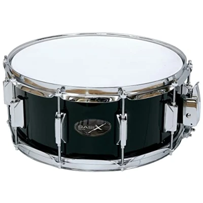 Abbildung von GEWA Snaredrum Classic Holz 14x6,5&quot; Pappelkessel schwarz foliert PS801121 ***NEU***