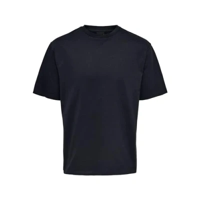 Abbildung von Only &amp; Sons Onsfred TEE Tshirt basic, Herren, Größe: XL, Dark navy