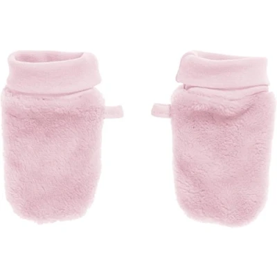 Abbildung von Schnizler Unisex Baby Kuschelfleece Fäustling 860910, 14 Rosa, Einheitsgröße