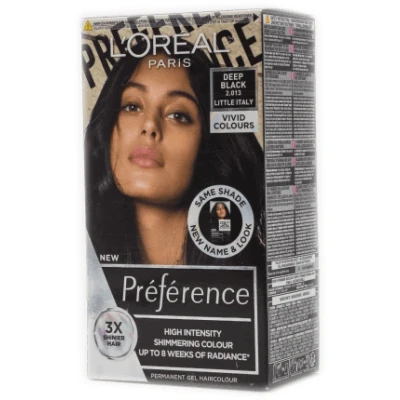Abbildung von L&#039;Oréal Paris Préférence Vivid Colours Deep Black 2.013