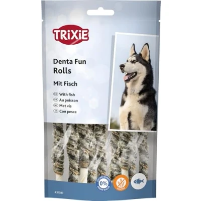 Abbildung von Trixie Denta Fun tygge sticks, fisk, 12 cm, 10 stk./75 g (6 pk/ps)