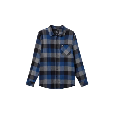Abbildung von Quiksilver Motherfly Hemd, Herren, Größe: Medium, Blue