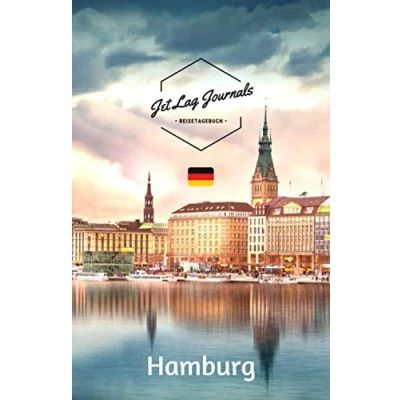 Abbildung von JetLagJournals Reisetagebuch Hamburg: Erinnerungsbuch zum Ausfüllen Selberschreiben für den Hamburg Urlaub