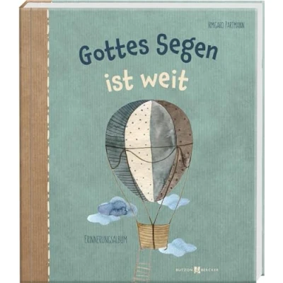 Abbildung von Gottes Segen ist weit: Erinnerungs Album zur Kommunion für Jungen und Mädchen. Modernes Erstkommunion Album. Buch unvergesslich schöne ... (Erstkommunion 2023)