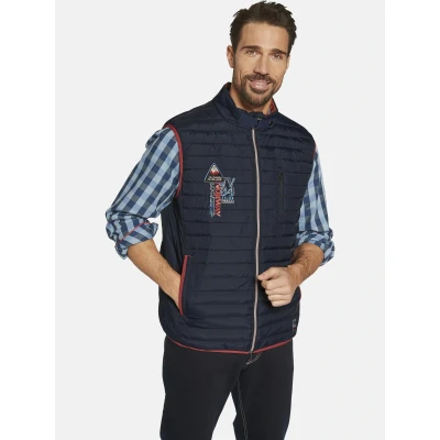 Abbildung von Jan Vanderstorm Weste, Herren, Größe: 5XL, Dunkelblau