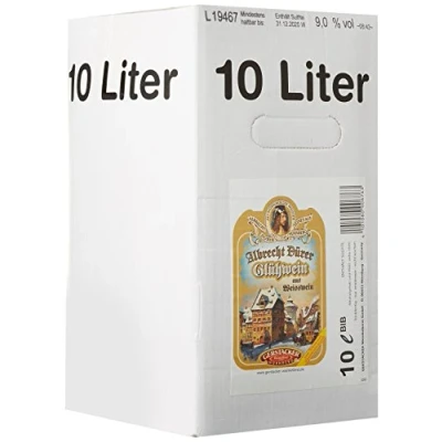 Abbildung von Gerstacker Albrecht Dürer Weißer Glühwein 10 Liter Bag in Box BiB 10% vol. alc. (inkl. Versand