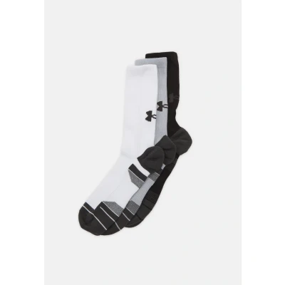 Abbildung von Under Armour Performance TECH CREW Unisex 3 PACK Sportsocken, Größe: 47.5 50.5, Mod gray / white jet