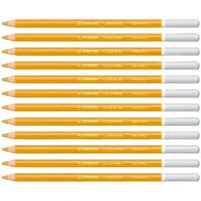 Abbildung von Pastellkreidestift STABILO CarbOthello 12er Pack goldocker