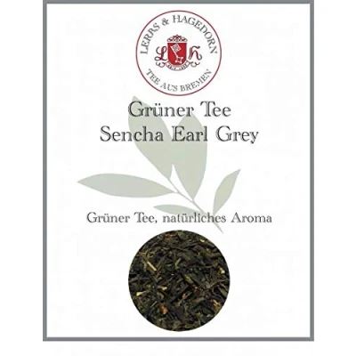 Abbildung von Lerbs &amp; Hagedorn, Grüner Tee Sencha Earl Grey Bergamotte Geschmack 250g (ca. 21 Liter) als Basis