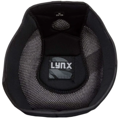 Abbildung von Back on Track Innerlining Reithelm Original Lynx Schwarz 7mm