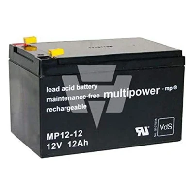 Abbildung von Hückmann Multipower Blei Akku 114993 MP12 12 Pb12V/12Ah 4260476411168