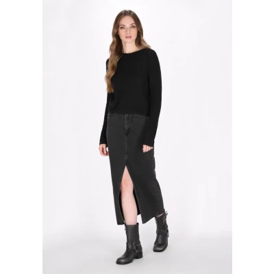 Abbildung von Pullover DREIMASTER XS/S / Schwarz 44% Polyamid 34% Acryl 22% Polyester