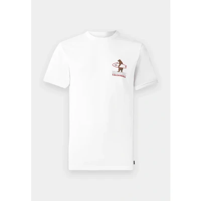 Abbildung von Rip Curl Herren T Shirt, kurzärmelig, Rundhalsausschnitt, Normale Passform, California White Desti Animals, Mittel