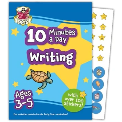 Abbildung von 10 Minutes a Day Writing for Ages 3 5 (with reward stickers) (CGP Reception Activity Books and Cards)