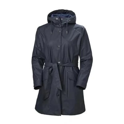 Abbildung von Helly Hansen Kirkwall Regenjacke / wasserabweisende Jacke, Damen, Größe: XS, Navy