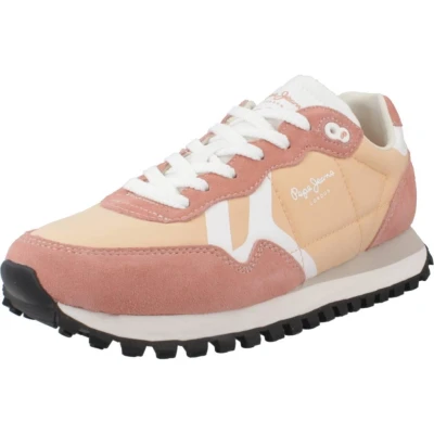 Abbildung von Pepe Jeans BRIT Sneaker low, Damen, Größe: 38, Peach orange Schuhe