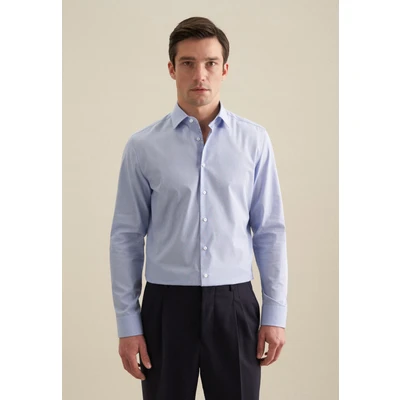 Abbildung von Seidensticker Business Businesshemd, Herren, Größe: 40, Light blue