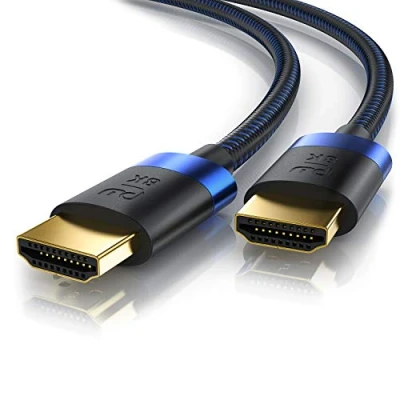 Abbildung von CSL 16k HDMI Kabel 2.1 1,5m 16k@30Hz, 8k@60Hz, 4k@120Hz UHD II Ultra High Speed Ethernet 48Gbps 8k / 2.0 4k HDR 10+ eARC 3D VRR Gaming TV PS5 Xbox