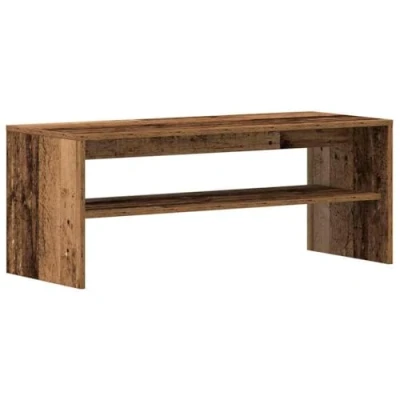 Abbildung von vidaXL TV Regal Altholz Optik 100x40x40 cm Holzwerkstoff