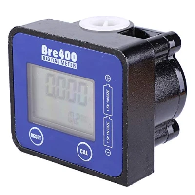 Abbildung von Durchflussmesser Oil Flow Meter LCD Anzeige Hohe Genauigkeit Aluminiumlegierung Kraftstoff 1/2&quot;Durchflussmesser,1 30L / Min,Maximaler Arbeitsdruck 70BAR