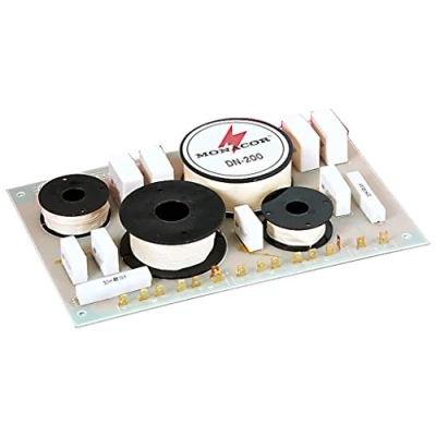 Abbildung von Monacor DN 200 3 Wege Frequenzweiche 700/3.500 Hz 8 Ohm