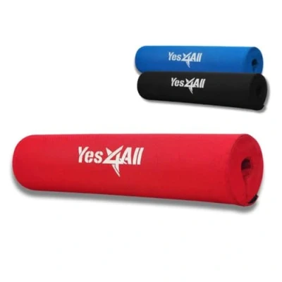 Abbildung von Yes4All NW1L Langhantel Polster, Rot, 40,6 cm