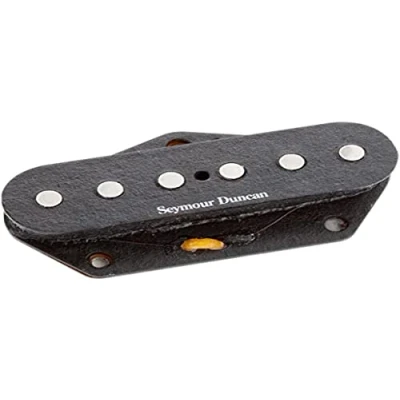 Abbildung von Seymour Duncan APTL 1 Single Series Alnico II Pro Lead Tele Tonabnehmer für E Gitarre schwarz