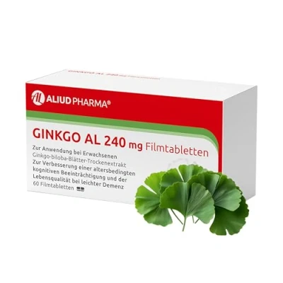 Abbildung von Ginkgo AL 240 mg Filmtabletten 60 St