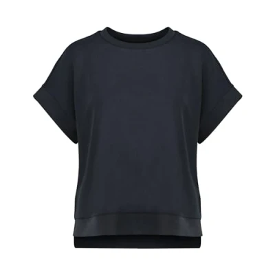 Abbildung von Rich &amp; Royal MIT Angeschnittenem ARM Tshirt basic, Damen, Größe: 36, Black