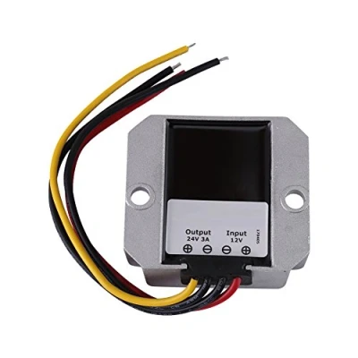 Abbildung von VBESTLIFE DC 12V bis 24V 3A 72W Spannungserhöhungsmodul Boost Stromversorgungswandler für Elektromotoren, Lautsprecher, Auto LED Anzeigen, Lüfter