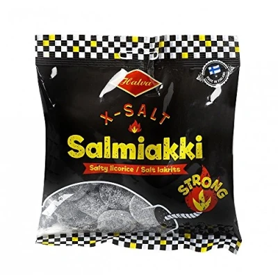 Abbildung von Halva X Salt Salmiakki Lakritze 2 Pack of 120g
