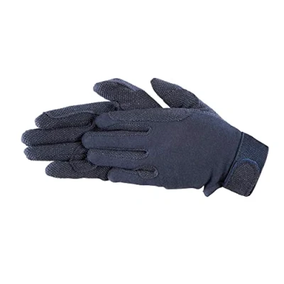 Abbildung von Pfiff 011318 Unisex Handschuhe Baumwolle , Reithandschuhe, blau (Blau), XL