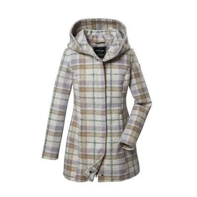 Abbildung von G.I.G.A. DX Damen Strickfleecejacke/Fleecejacke mit Kapuze GW 42 WMN KNTFLC JCKT, hellbeige, 36, 42455 000