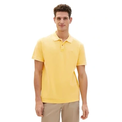 Abbildung von TOM Tailor Poloshirt, Herren, Größe: Medium, Sunny yellow