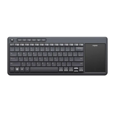Abbildung von Rapoo K2600 kabellose Multimedia Tastatur, 2.4 GHz Verbindung Tastatur mit Touchpad