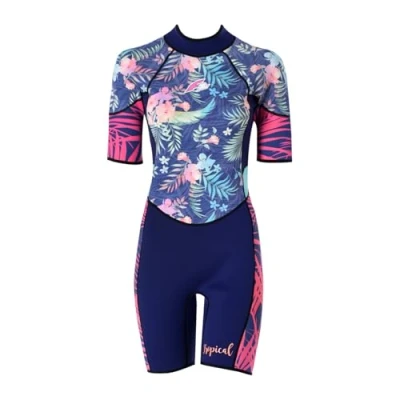 Abbildung von F2 Damen Neopren Anzug Kurz Tropical Shorty 2.5 mm XS Multicolor 2024/25