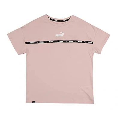Abbildung von PUMA Mädchen Power Tape Tee G T Stück, Rosenquarz, 104