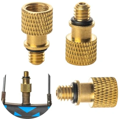 Abbildung von Adapter für Schrader Ventil auf Dunlop Ventil, 3 STK, AV DV MTB Adapter, Motorradventil Auto Normalventil, Car Valve