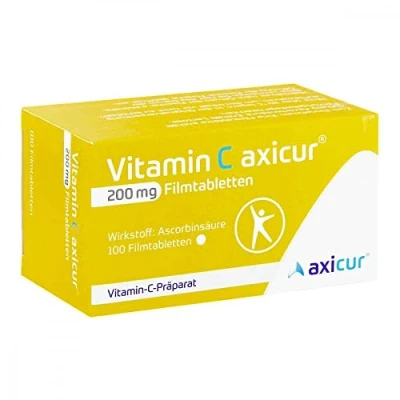 Abbildung von Vitamin C axicur 200 mg 100 St