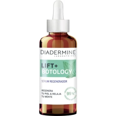 Abbildung von Diadermine LIFT+ Botology Regenerierendes Anti Falten Serum mit eingekapselten botanischen Wirkstoffen 99% Inhaltsstoffe natürlichen Ursprungs