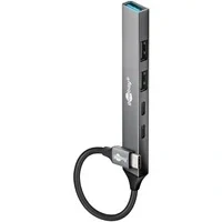 Abbildung von Slim 5 Port USB Hub C™ auf C/USB A 3.2 Gen1