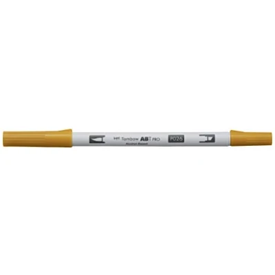 Abbildung von Tombow ABT PRO Alcohol dubbele brushpen yellow gold 19 ABTP 026 (06 19)