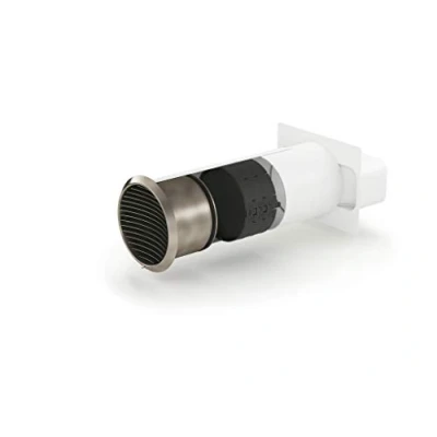 Abbildung von Naber 4043072 Turbo® 150 Mauerkasten inkl. THERMOBOX, weiß, Edelstahl, Rechteckanschluss/Compair flow (System Ø 150)
