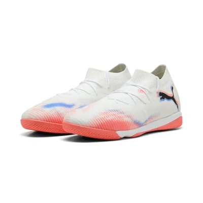 Abbildung von Puma FUTURE 8 MATCH Futsalschuhe Unisex White/Black/Glowing Red Größe: 48