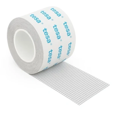 Abbildung von Dpm tapes Fliegengitter Reparatur Klebeband, Glasfaserklebeband zur von Fliegengittern,Insektenschutz, Tesa Premium Klebekante schnelle Rissen (50mm x 5m)